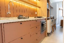 Apartamento em Santos - Apto com Wi-Fi frente mar - Conforto e Praticidade
