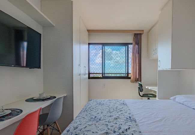 Apartamento em Salvador - Stúdio com Wi-Fi próximo do mar com vista incrível Apartamento em Salvador - Stúdio com Wi-Fi próximo do mar com vista incrível