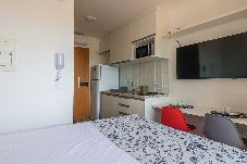 Apartamento em Salvador - Stúdio com Wi-Fi próximo do mar com vista incrível