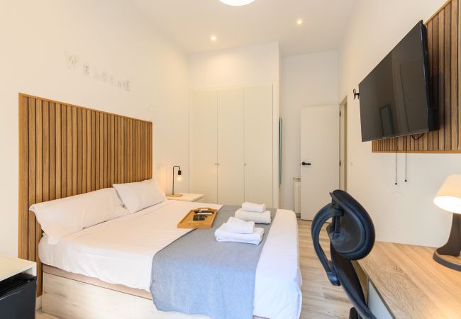 Quarto em Madrid - Los Ángeles: habitación con comodidad y zonas compartidas Gran Vía-Madrid. Temporal Quarto em Madrid - Los Ángeles: habitación con comodidad y zonas compartidas Gran Vía-Madrid. Temporal