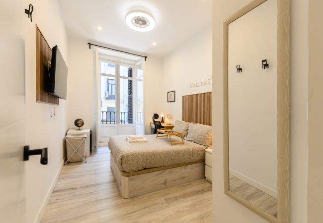 Quarto em Madrid - Washington:  habitación con comodidad y zonas compartidas Gran Vía-Madrid.Temporal Quarto em Madrid - Washington:  habitación con comodidad y zonas compartidas Gran Vía-Madrid.Temporal