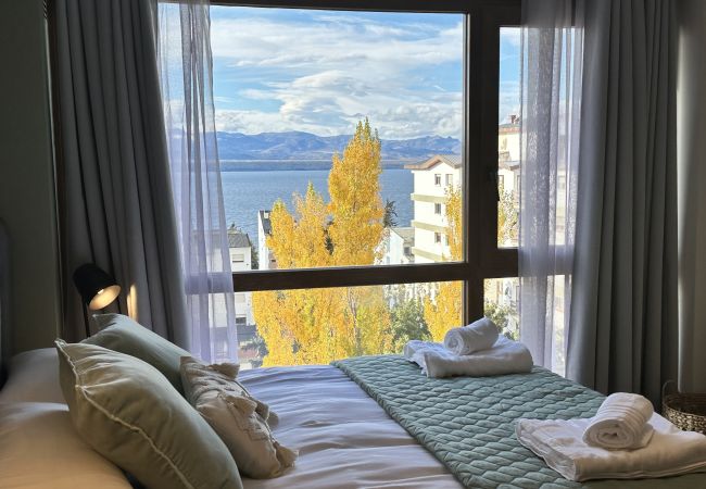 Estúdio em San Carlos de Bariloche - Grinly com vista para o lago e estacionamento em Bariloche  Estúdio em San Carlos de Bariloche - Grinly com vista para o lago e estacionamento em Bariloche