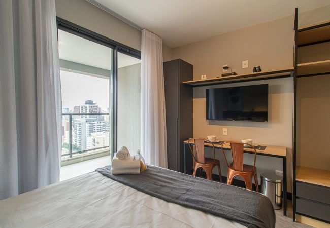 Estúdio em São Paulo - Refúgio Moderno Próximo ao Allianz Parque | SP-P1604A Estúdio em São Paulo - Refúgio Moderno Próximo ao Allianz Parque | SP-P1604A