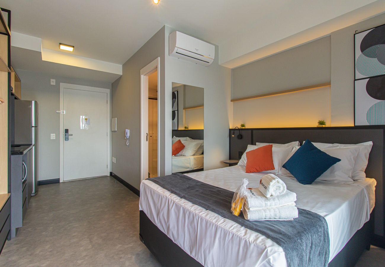 Estúdio em São Paulo - Refúgio Moderno Próximo ao Allianz Parque | SP-P1604A