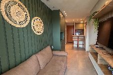 Apartamento em Tamandaré - Apto c Wifi, varanda, piscina, churrasq prox praia