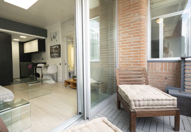 Apartamento em Madrid - Piso de 1 dormitorio con terraza-Alquiler mensual en Madrid  Apartamento em Madrid - Piso de 1 dormitorio con terraza-Alquiler mensual en Madrid