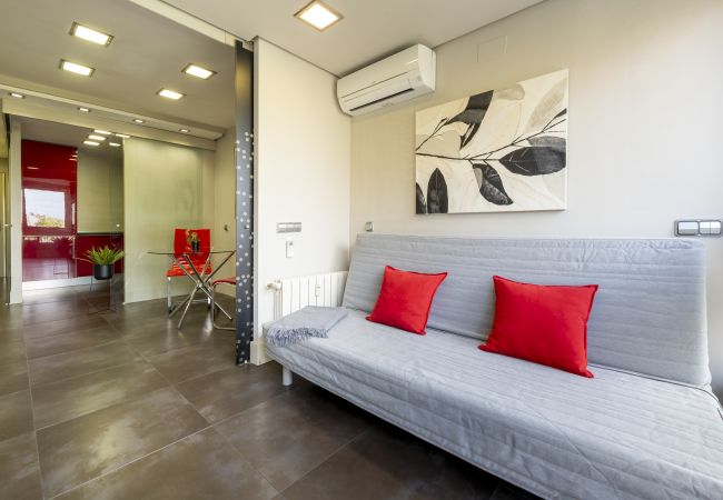 Apartamento em Madrid - Alquiler Mensual en Madrid – Piso Exterior con 1 Dormitorio + Estudio y 2 Baños Apartamento em Madrid - Alquiler Mensual en Madrid – Piso Exterior con 1 Dormitorio + Estudio y 2 Baños