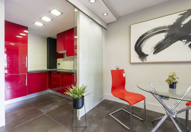 Apartamento em Madrid - Alquiler Mensual en Madrid – Piso Exterior con 1 Dormitorio + Estudio y 2 Baños Apartamento em Madrid - Alquiler Mensual en Madrid – Piso Exterior con 1 Dormitorio + Estudio y 2 Baños