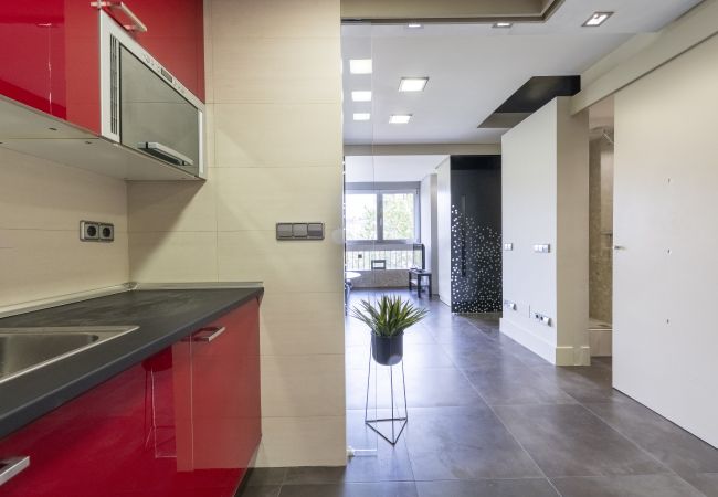 Apartamento em Madrid - Alquiler Mensual en Madrid – Piso Exterior con 1 Dormitorio + Estudio y 2 Baños Apartamento em Madrid - Alquiler Mensual en Madrid – Piso Exterior con 1 Dormitorio + Estudio y 2 Baños