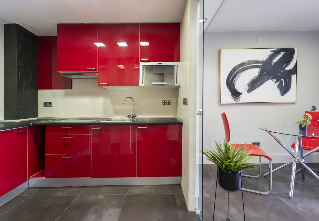 Apartamento em Madrid - Alquiler Mensual en Madrid – Piso Exterior con 1 Dormitorio + Estudio y 2 Baños.Temporal Apartamento em Madrid - Alquiler Mensual en Madrid – Piso Exterior con 1 Dormitorio + Estudio y 2 Baños.Temporal