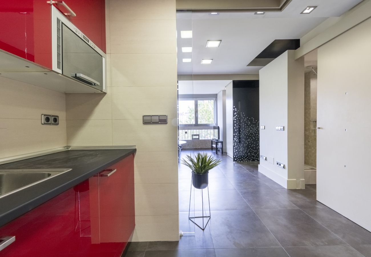 Apartamento em Madrid - Alquiler Mensual en Madrid – Piso Exterior con 1 Dormitorio + Estudio y 2 Baños.Temporal Apartamento em Madrid - Alquiler Mensual en Madrid – Piso Exterior con 1 Dormitorio + Estudio y 2 Baños.Temporal