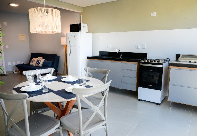 Apartamento em Ubatuba - Apto c área gourmet a 300m da Praia das Toninhas Apartamento em Ubatuba - Apto c área gourmet a 300m da Praia das Toninhas
