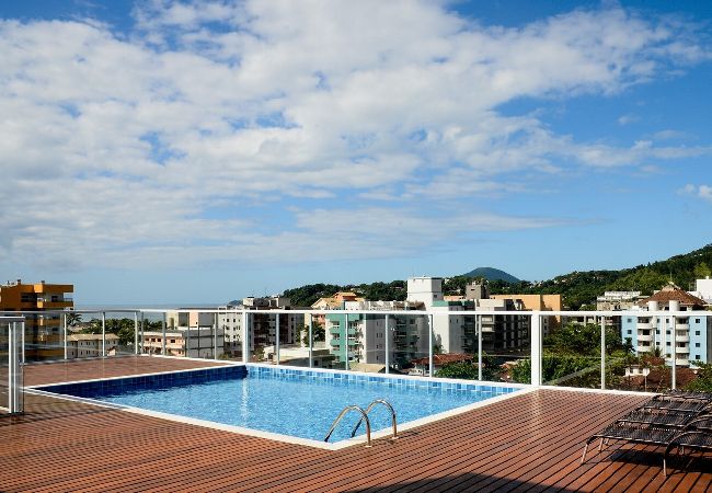 Apartamento em Ubatuba - Apto c área gourmet a 300m da Praia das Toninhas Apartamento em Ubatuba - Apto c área gourmet a 300m da Praia das Toninhas