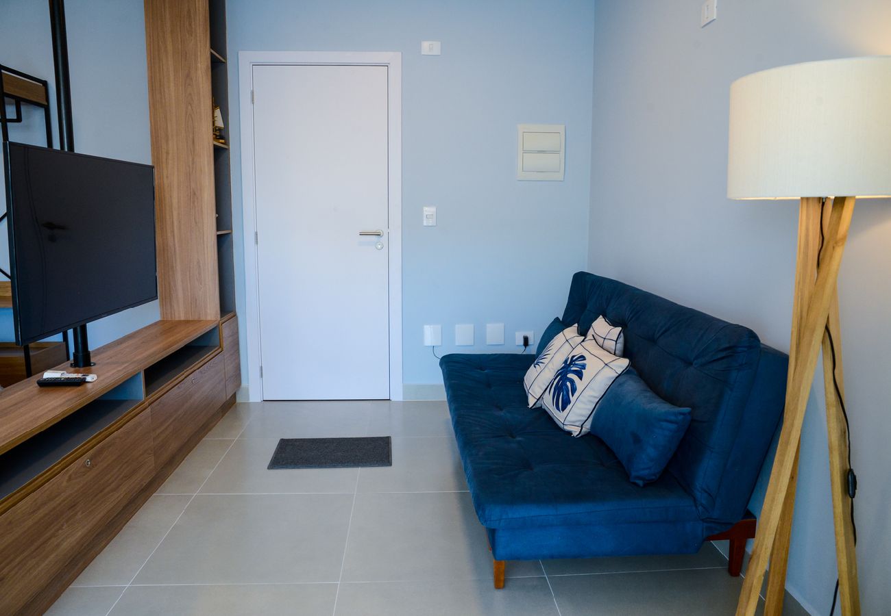 Apartamento em Ubatuba - Apto c área gourmet a 300m da Praia das Toninhas Apartamento em Ubatuba - Apto c área gourmet a 300m da Praia das Toninhas