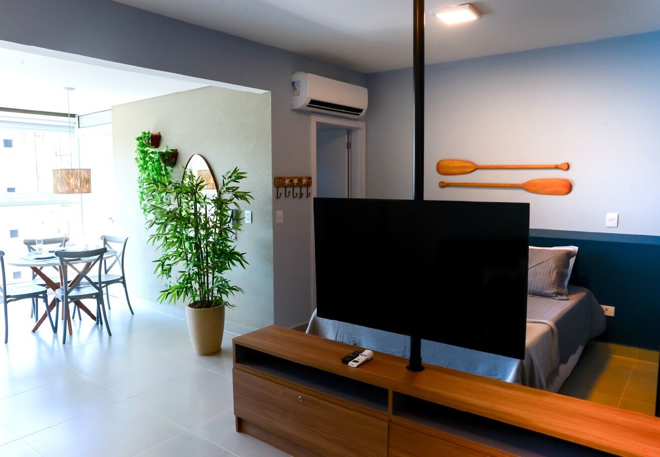 Apartamento em Ubatuba - Apto c área gourmet a 300m da Praia das Toninhas Apartamento em Ubatuba - Apto c área gourmet a 300m da Praia das Toninhas