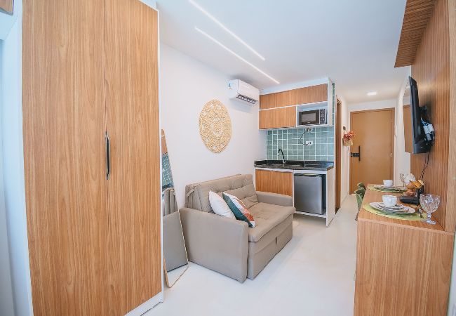 Apartamento em Ipojuca - Flat com WiFi a 400m da Praia de Porto de Galinhas Apartamento em Ipojuca - Flat com WiFi a 400m da Praia de Porto de Galinhas