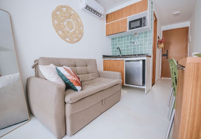 Apartamento em Ipojuca - Flat com WiFi a 400m da Praia de Porto de Galinhas Apartamento em Ipojuca - Flat com WiFi a 400m da Praia de Porto de Galinhas