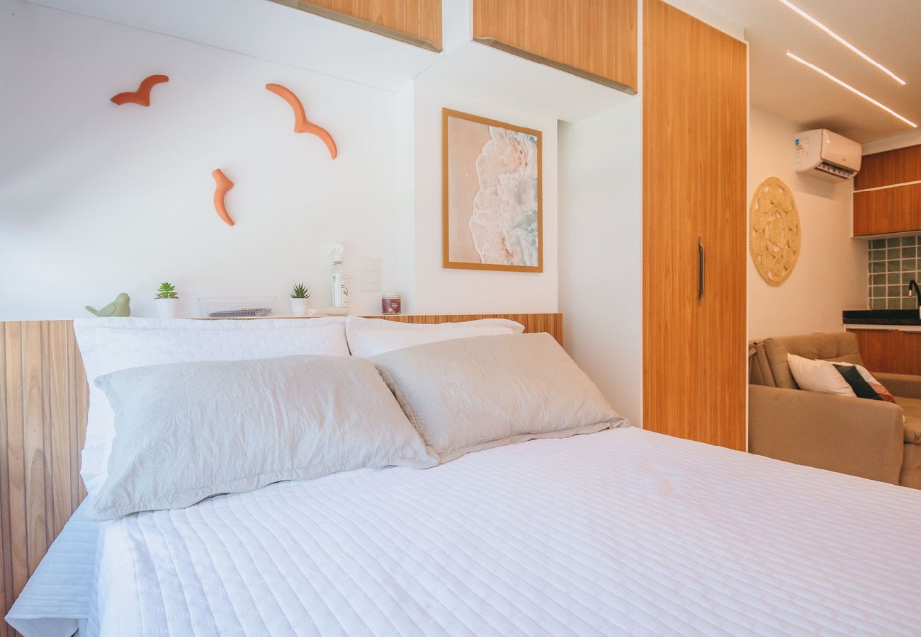 Apartamento em Ipojuca - Flat com WiFi a 400m da Praia de Porto de Galinhas Apartamento em Ipojuca - Flat com WiFi a 400m da Praia de Porto de Galinhas