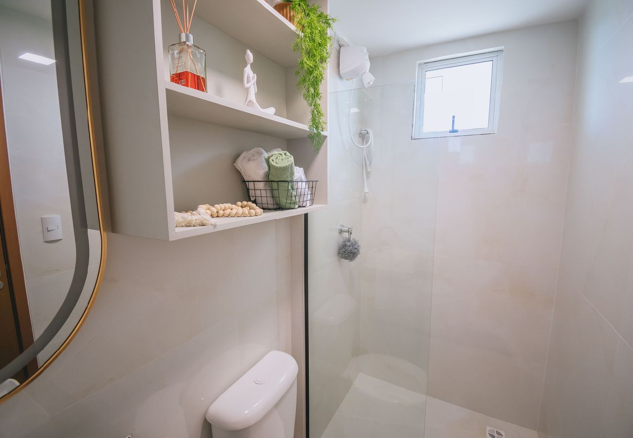 Apartamento em Ipojuca - Flat com WiFi a 400m da Praia de Porto de Galinhas Apartamento em Ipojuca - Flat com WiFi a 400m da Praia de Porto de Galinhas