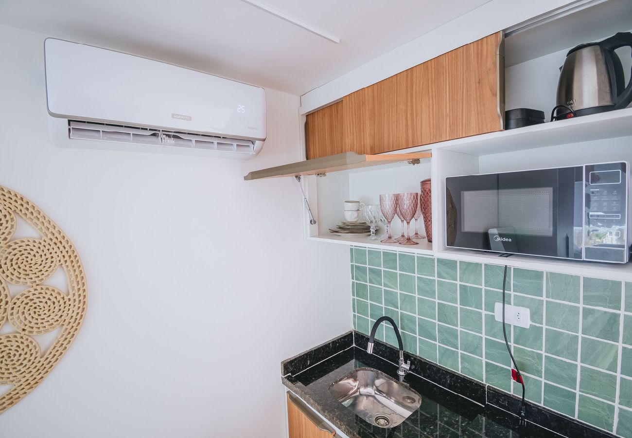 Apartamento em Ipojuca - Flat com WiFi a 400m da Praia de Porto de Galinhas Apartamento em Ipojuca - Flat com WiFi a 400m da Praia de Porto de Galinhas