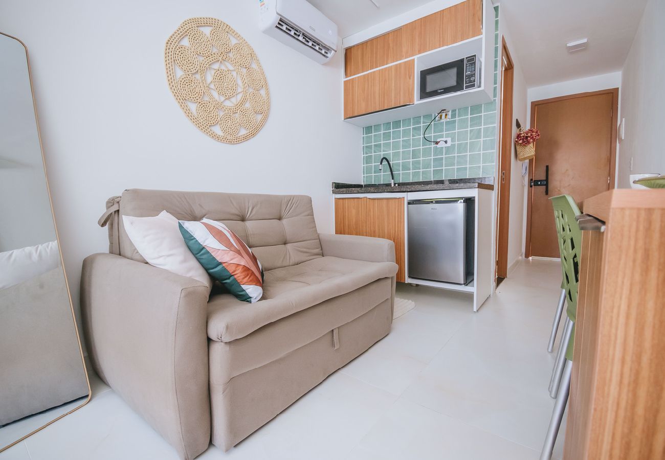 Apartamento em Ipojuca - Flat com WiFi a 400m da Praia de Porto de Galinhas Apartamento em Ipojuca - Flat com WiFi a 400m da Praia de Porto de Galinhas