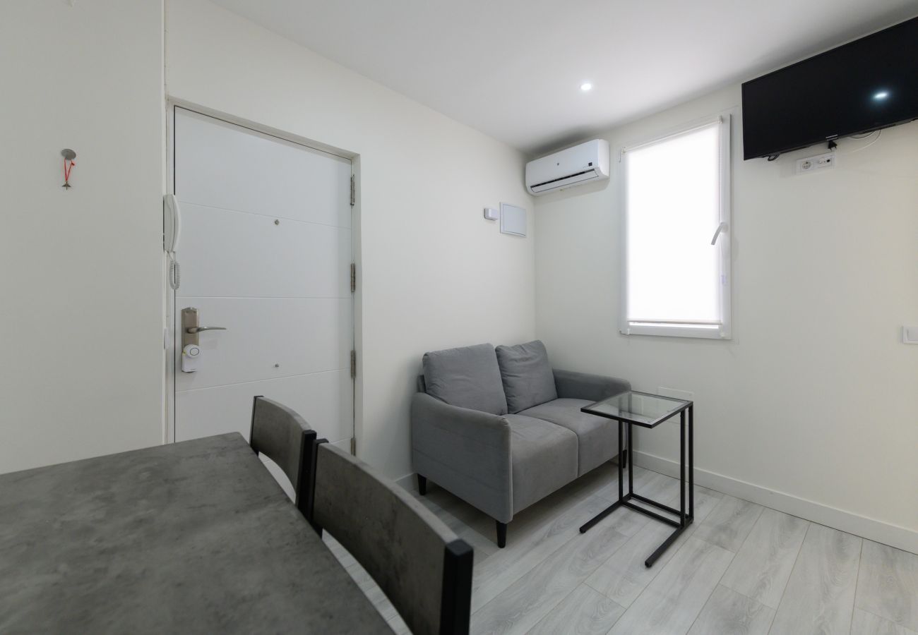Apartamento em Madrid - Alquiler Mensual en Madrid – Piso moderno de 1 dormitorio. Temporal  Apartamento em Madrid - Alquiler Mensual en Madrid – Piso moderno de 1 dormitorio. Temporal