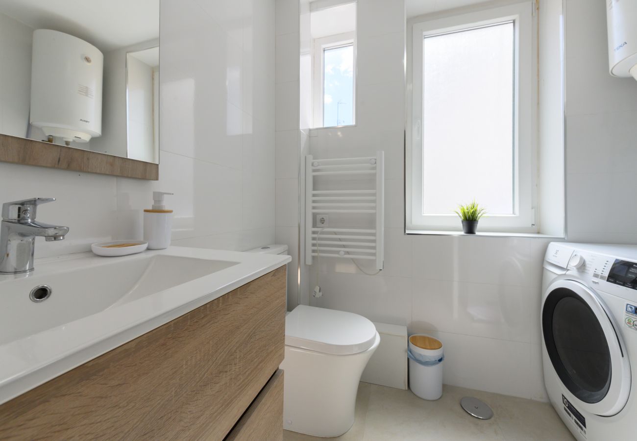 Apartamento em Madrid - Alquiler Mensual en Madrid – Piso moderno de 1 dormitorio. Temporal  Apartamento em Madrid - Alquiler Mensual en Madrid – Piso moderno de 1 dormitorio. Temporal