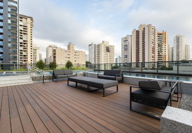 Apartamento em São Paulo - Studio c/ piscina, Wi-Fi e ar na Vila Gomes Cardim Apartamento em São Paulo - Studio c/ piscina, Wi-Fi e ar na Vila Gomes Cardim