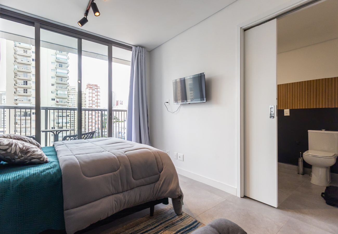 Apartamento em São Paulo - Studio c/ piscina, Wi-Fi e ar na Vila Gomes Cardim Apartamento em São Paulo - Studio c/ piscina, Wi-Fi e ar na Vila Gomes Cardim