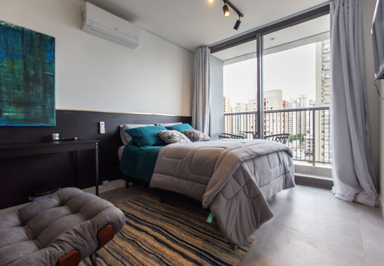 Apartamento em São Paulo - Studio c/ piscina, Wi-Fi e ar na Vila Gomes Cardim Apartamento em São Paulo - Studio c/ piscina, Wi-Fi e ar na Vila Gomes Cardim