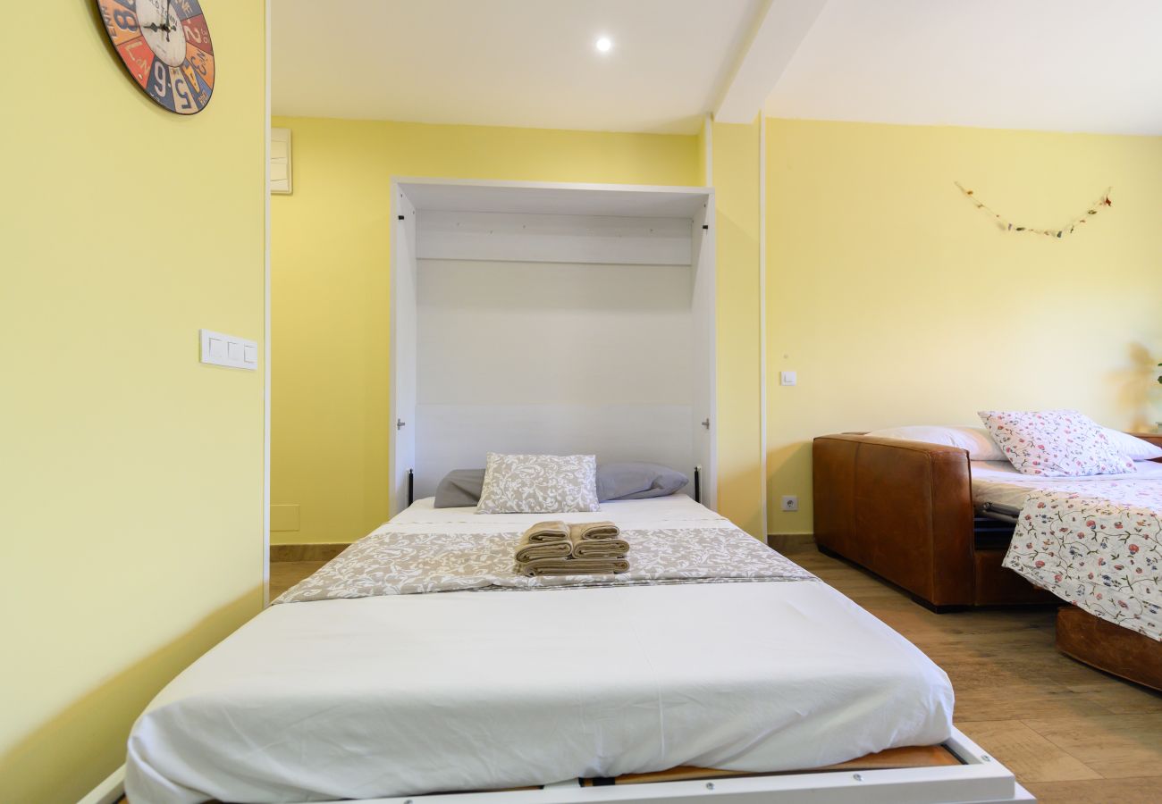 Estúdio em Madrid - Estudio con balcón – Todo lo que necesitas para una estancia perfecta en Madrid. Temporal Estúdio em Madrid - Estudio con balcón – Todo lo que necesitas para una estancia perfecta en Madrid. Temporal