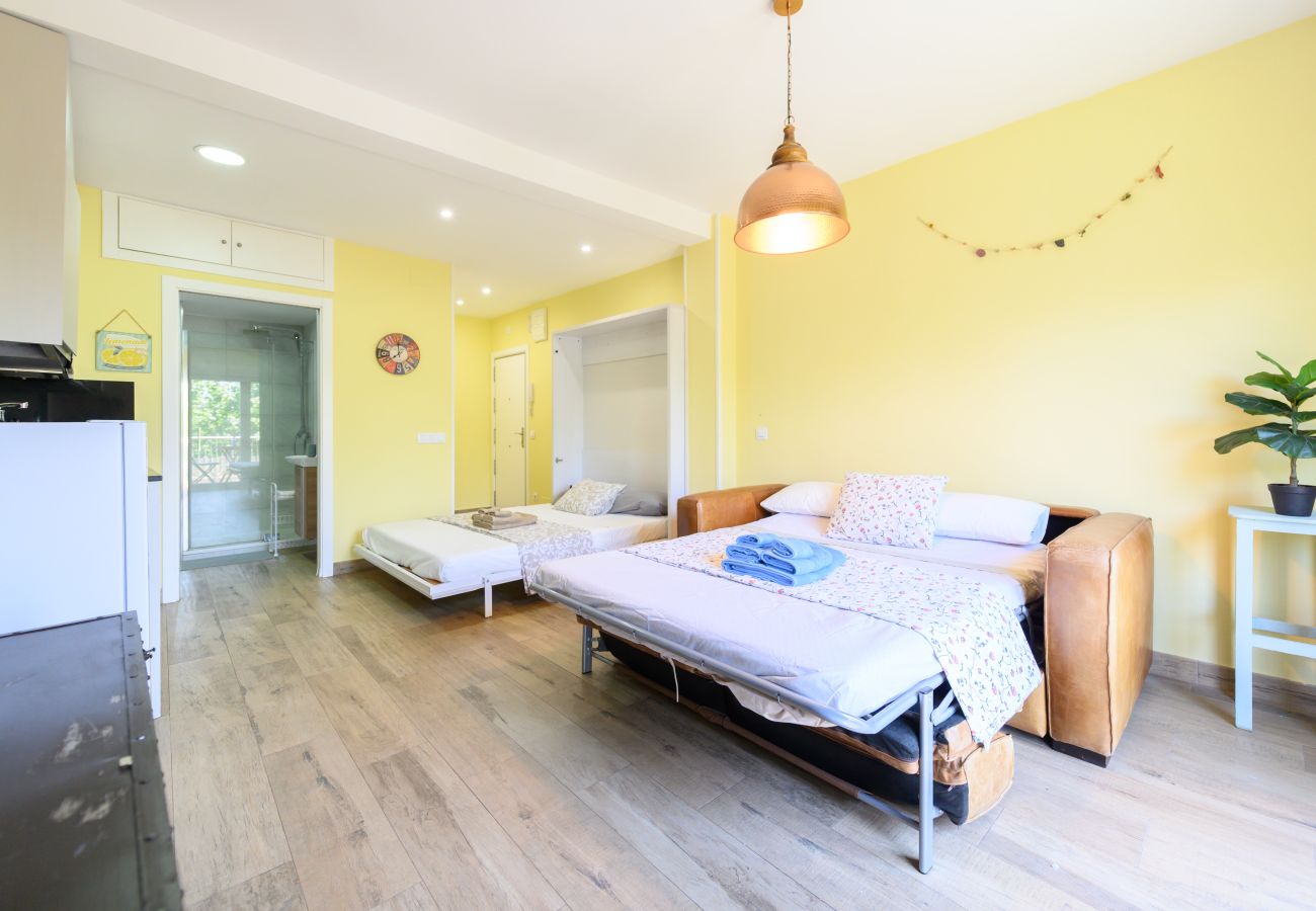 Estúdio em Madrid - Estudio con balcón – Todo lo que necesitas para una estancia perfecta en Madrid. Temporal Estúdio em Madrid - Estudio con balcón – Todo lo que necesitas para una estancia perfecta en Madrid. Temporal