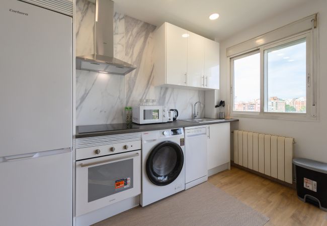 Apartamento em Madrid - Piso moderno de 1 dormitorio con ventanales y sofá cama para invitados en Madrid.Temporal  Apartamento em Madrid - Piso moderno de 1 dormitorio con ventanales y sofá cama para invitados en Madrid.Temporal