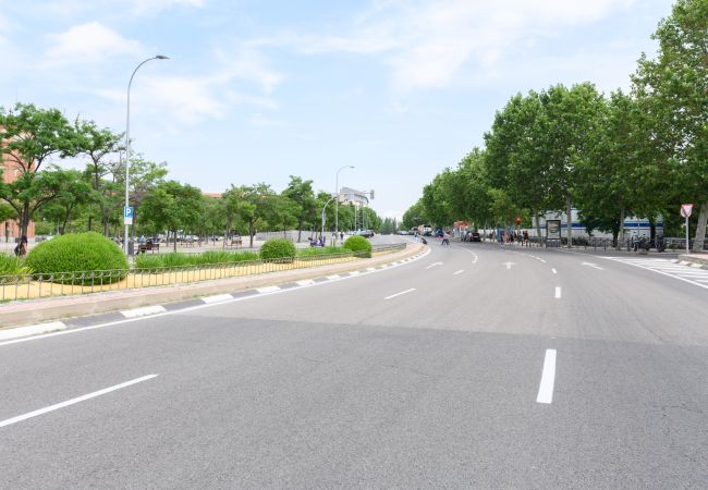 Apartamento em Madrid - Piso moderno de 1 dormitorio con ventanales y sofá cama para invitados en Madrid.Temporal  Apartamento em Madrid - Piso moderno de 1 dormitorio con ventanales y sofá cama para invitados en Madrid.Temporal