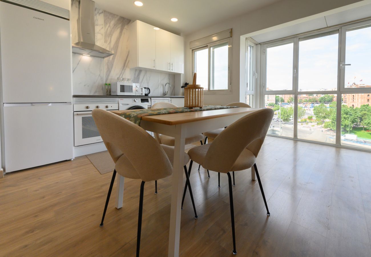 Apartamento em Madrid - Piso moderno de 1 dormitorio con ventanales y sofá cama para invitados en Madrid.Temporal  Apartamento em Madrid - Piso moderno de 1 dormitorio con ventanales y sofá cama para invitados en Madrid.Temporal