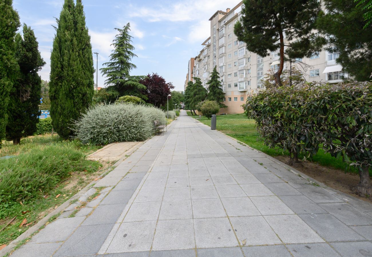 Apartamento em Madrid - Piso moderno de 1 dormitorio con ventanales y sofá cama para invitados en Madrid.Temporal  Apartamento em Madrid - Piso moderno de 1 dormitorio con ventanales y sofá cama para invitados en Madrid.Temporal