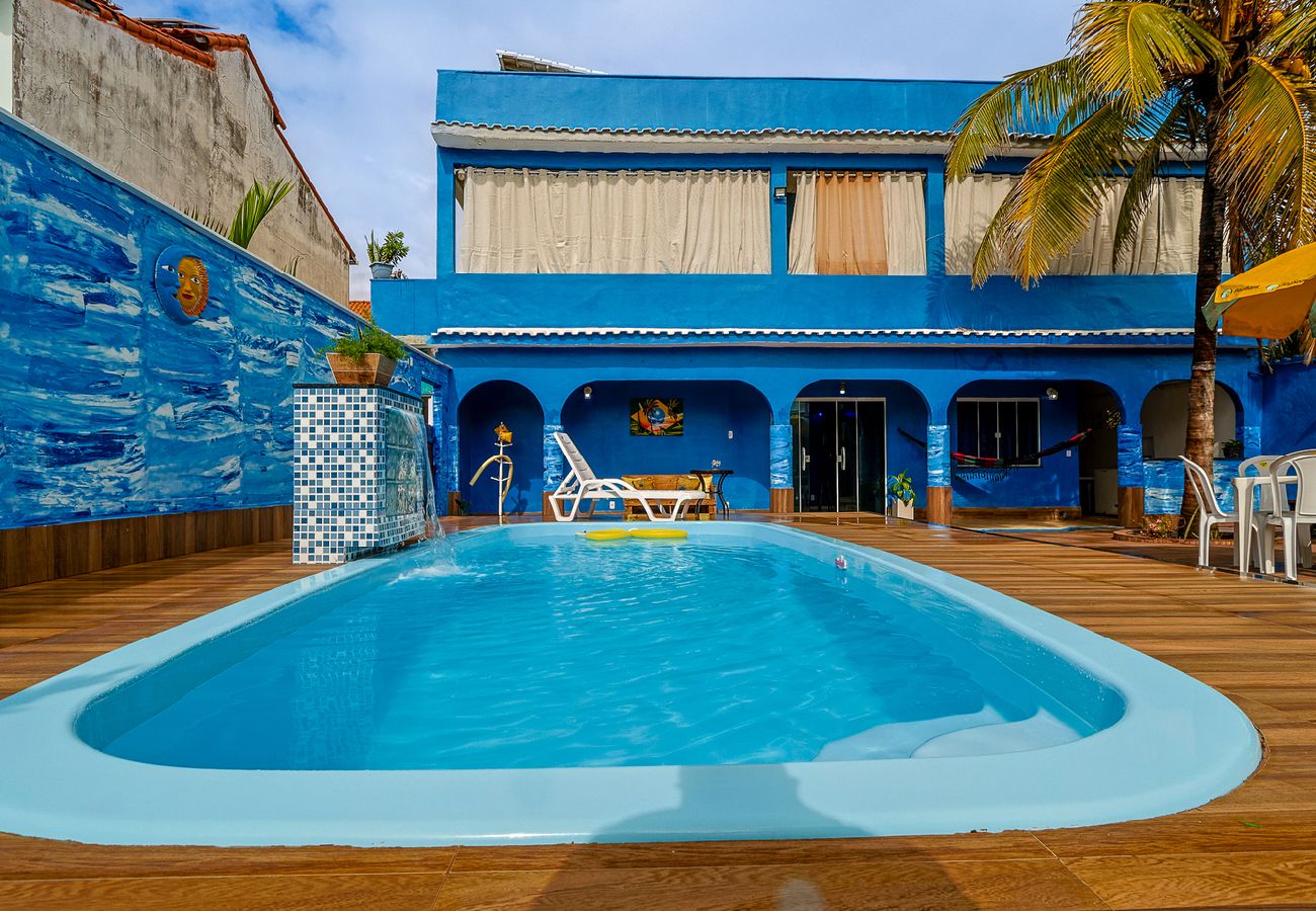 Casa em Maricá - Casa pet friendly c/ piscina e churrasqueira
