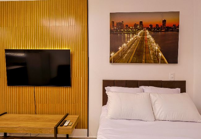 Apartamento em Rio de Janeiro - Studio completo c/ Wi-Fi e varanda no Centro Apartamento em Rio de Janeiro - Studio completo c/ Wi-Fi e varanda no Centro