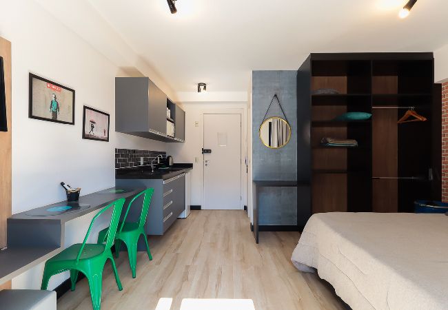 Apartamento em São Paulo - Flat com academia próximo à estação da Luz Apartamento em São Paulo - Flat com academia próximo à estação da Luz