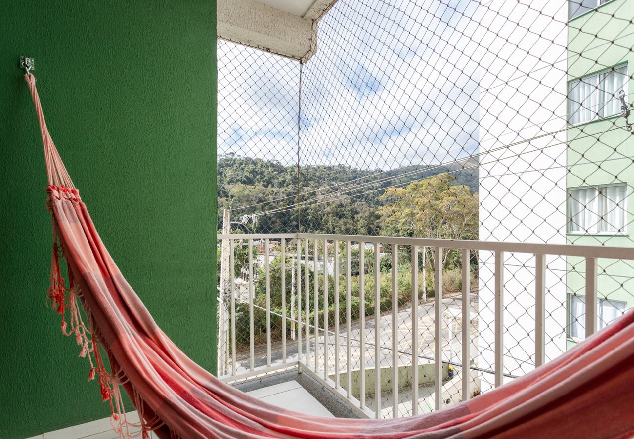 Apartamento em Petropolis - Apartamento pet friendly com rede, Wi-fi e garagem Apartamento em Petropolis - Apartamento pet friendly com rede, Wi-fi e garagem