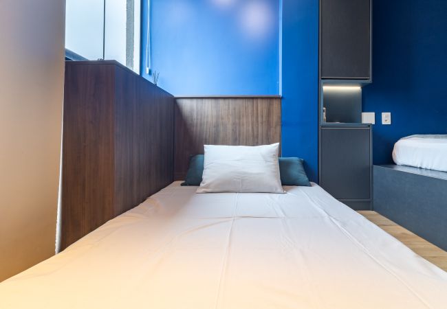 Estúdio em São Paulo - Vista da cidade do 22 andar  Estúdio em São Paulo - Vista da cidade do 22 andar