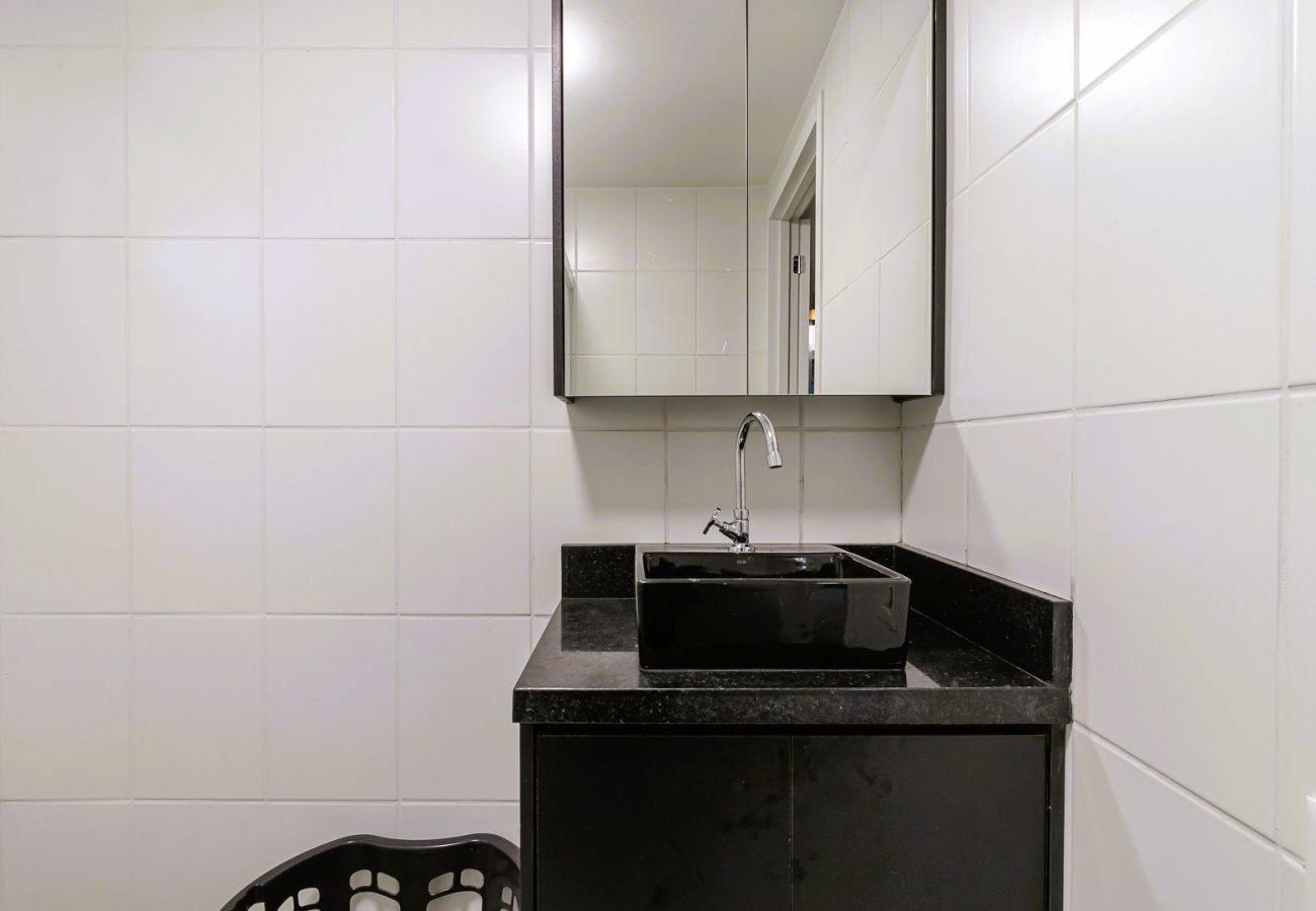 Apartamento em São Paulo - Studio c/ academia e piscina a 3 min do Allianz Apartamento em São Paulo - Studio c/ academia e piscina a 3 min do Allianz
