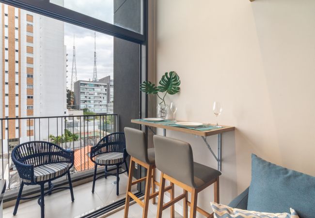 Estúdio em São Paulo - OSCAR FREIRE, PISCINA, ACADEMIA Estúdio em São Paulo - OSCAR FREIRE, PISCINA, ACADEMIA