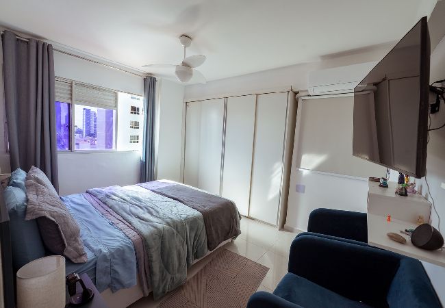 Apartamento em João Pessoa - Apto Pet-friendly c/ piscina, wi-fi, ar e garagem  Apartamento em João Pessoa - Apto Pet-friendly c/ piscina, wi-fi, ar e garagem