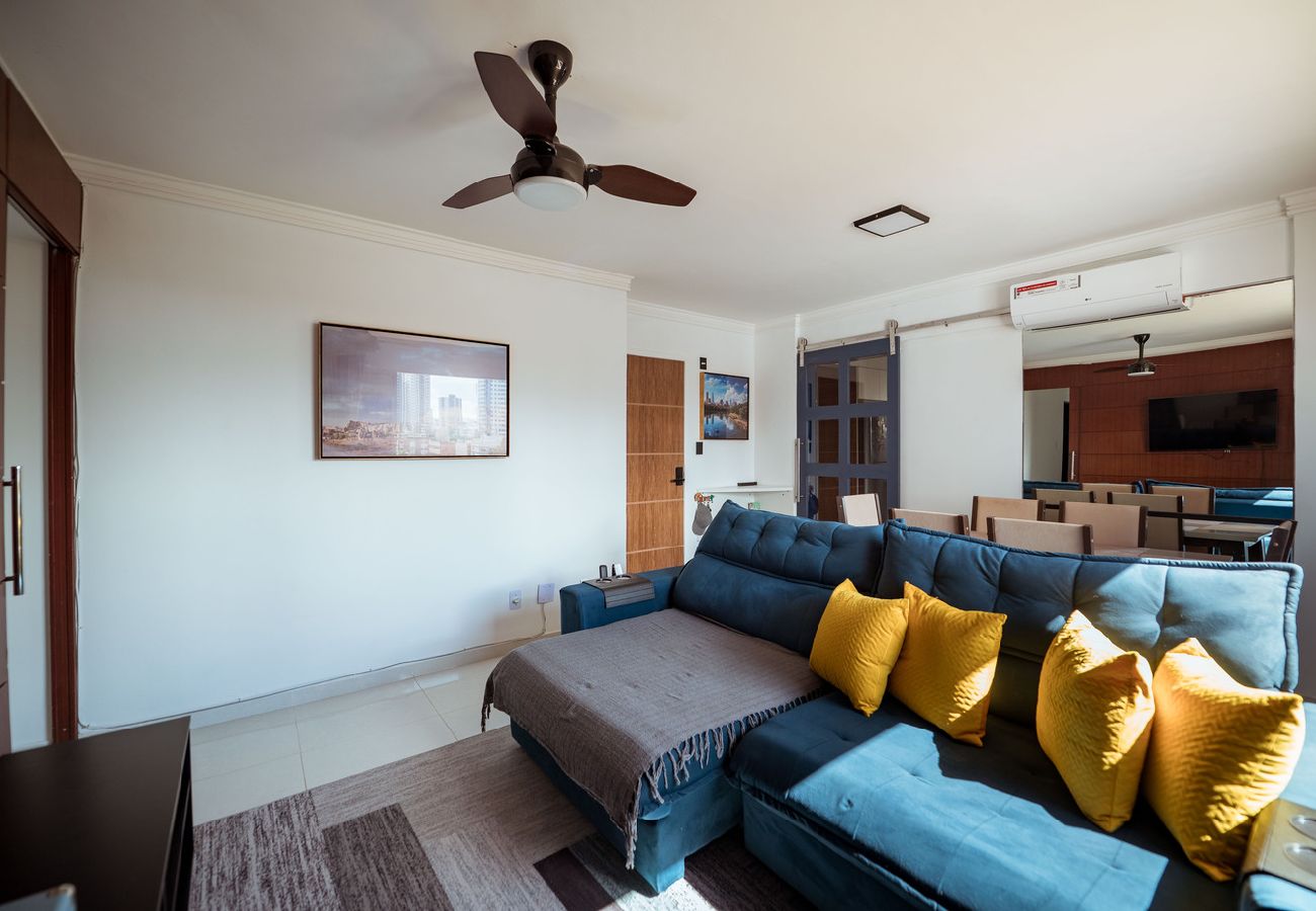 Apartamento em João Pessoa - Apto Pet-friendly c/ piscina, wi-fi, ar e garagem  Apartamento em João Pessoa - Apto Pet-friendly c/ piscina, wi-fi, ar e garagem