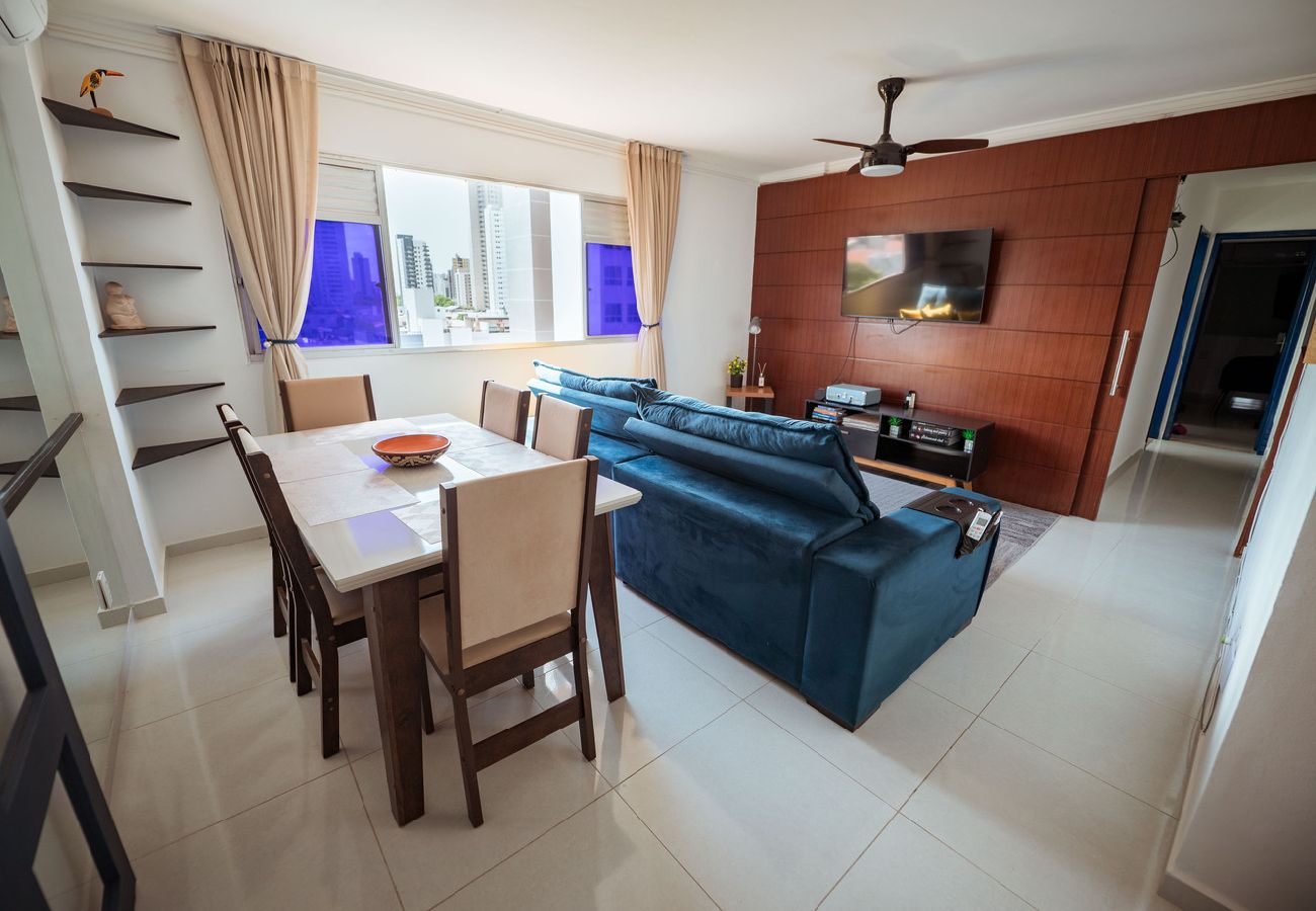 Apartamento em João Pessoa - Apto Pet-friendly c/ piscina, wi-fi, ar e garagem  Apartamento em João Pessoa - Apto Pet-friendly c/ piscina, wi-fi, ar e garagem
