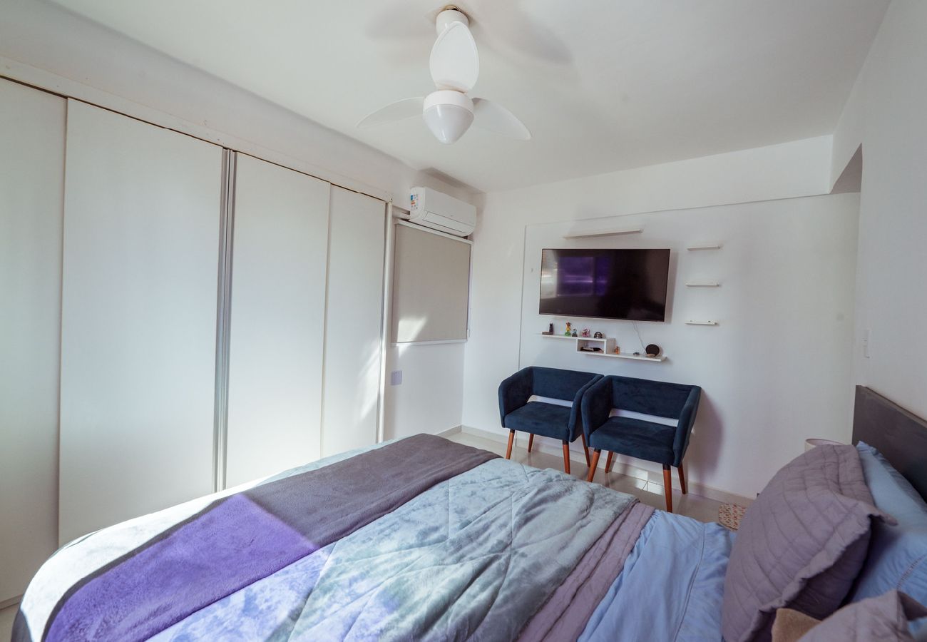 Apartamento em João Pessoa - Apto Pet-friendly c/ piscina, wi-fi, ar e garagem  Apartamento em João Pessoa - Apto Pet-friendly c/ piscina, wi-fi, ar e garagem