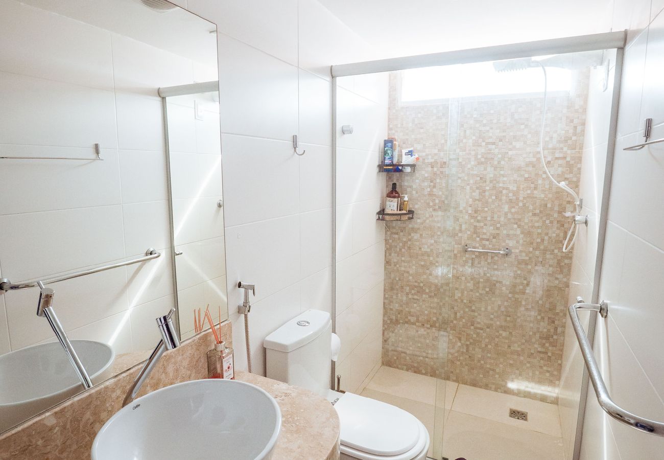 Apartamento em João Pessoa - Apto Pet-friendly c/ piscina, wi-fi, ar e garagem  Apartamento em João Pessoa - Apto Pet-friendly c/ piscina, wi-fi, ar e garagem