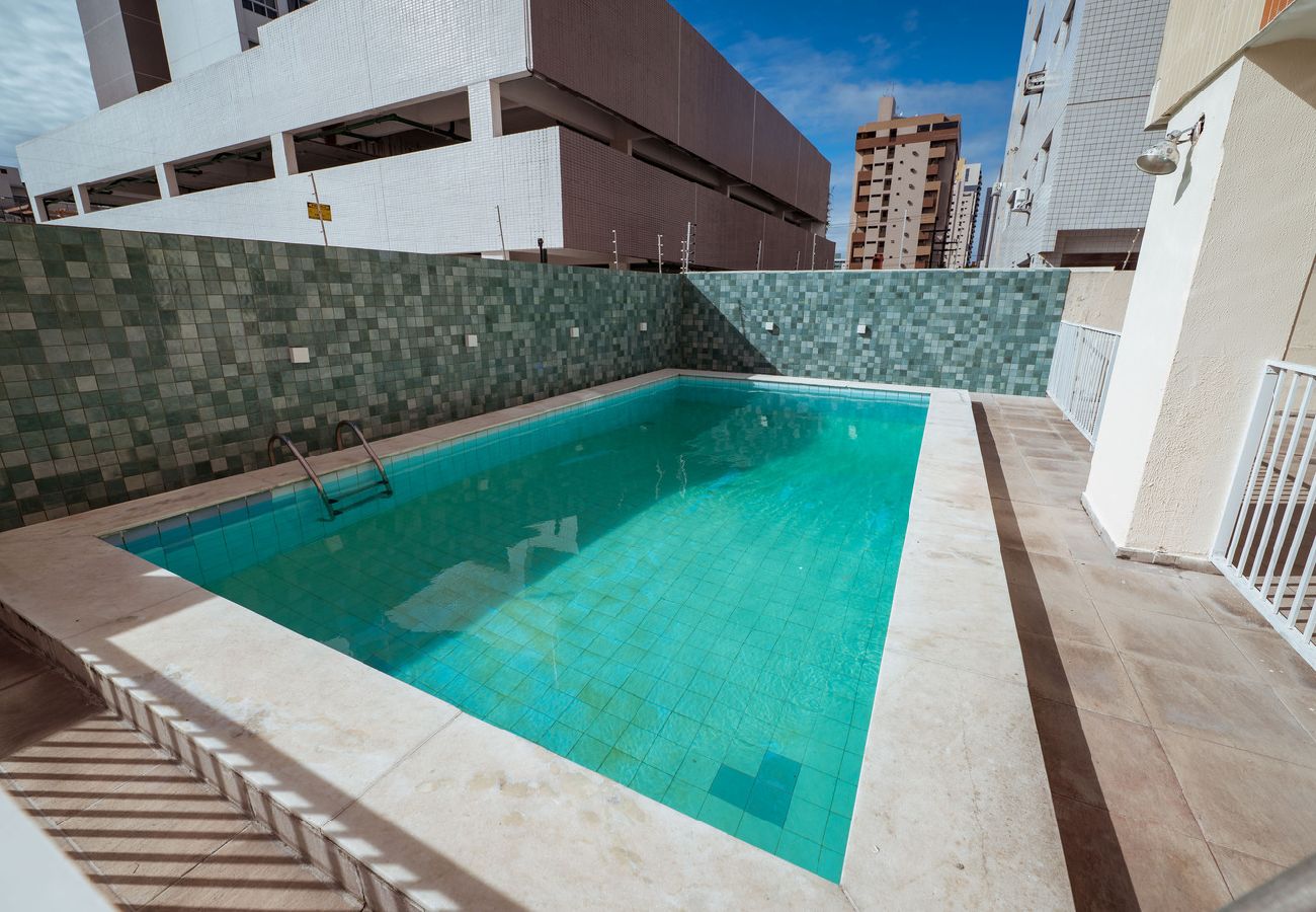 Apartamento em João Pessoa - Apto Pet-friendly c/ piscina, wi-fi, ar e garagem  Apartamento em João Pessoa - Apto Pet-friendly c/ piscina, wi-fi, ar e garagem