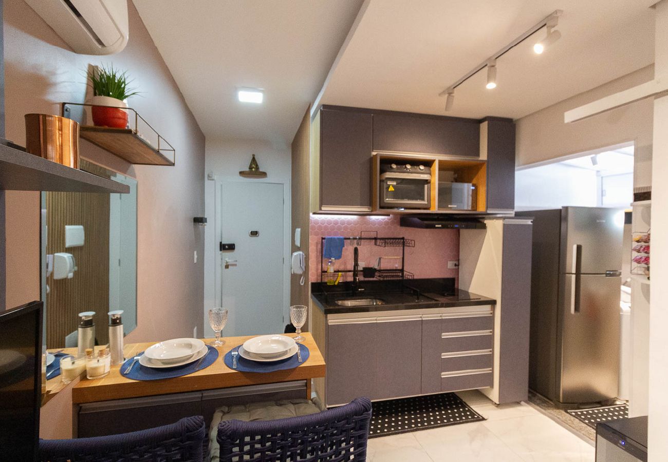Apartamento em São Paulo - Studio completo pet-friendly próximo ao Allianz Apartamento em São Paulo - Studio completo pet-friendly próximo ao Allianz